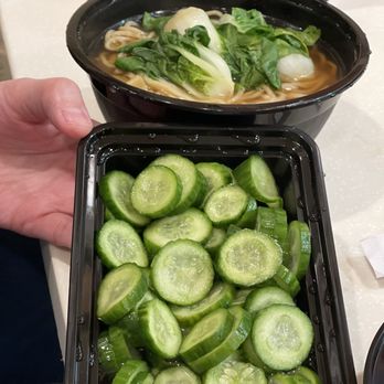 Chubby Dumplings - Sweet&Sour Cucumbers YUM! - Chinese Near Me - Anaheim, California