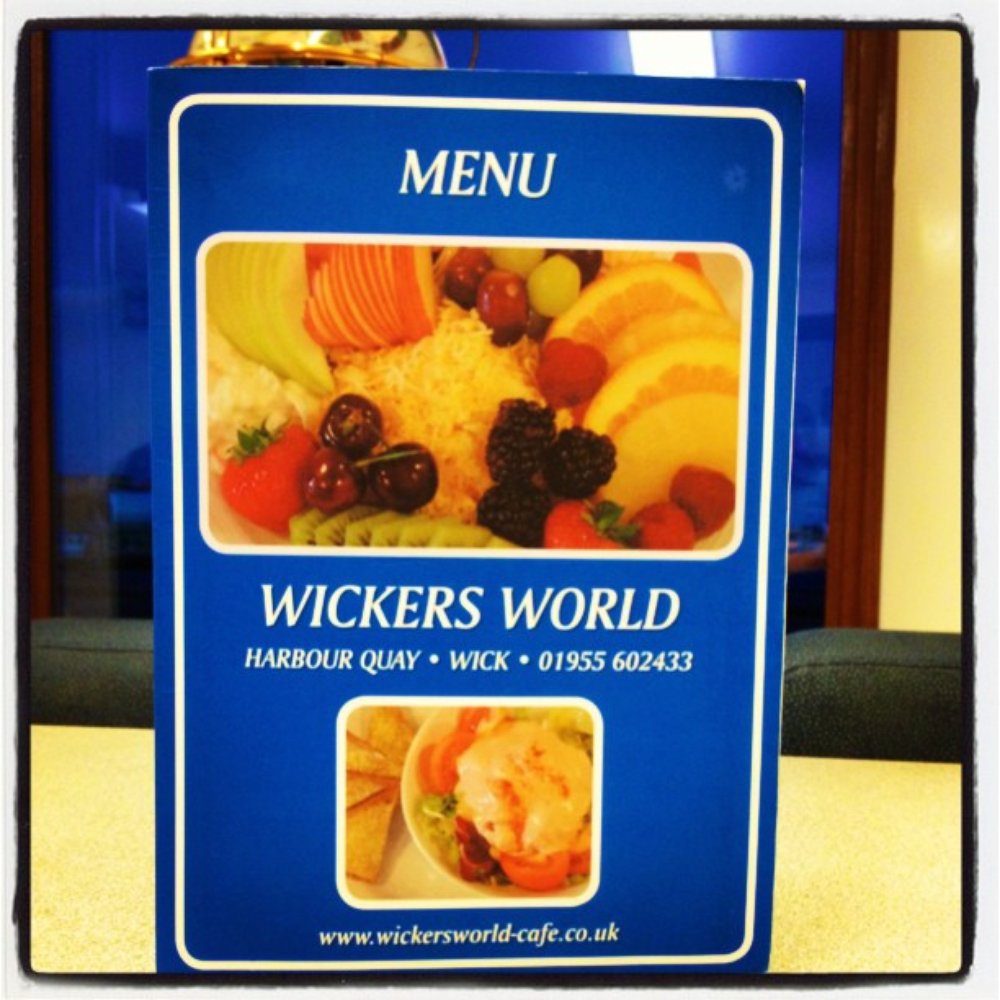 Wickers World Cafe - Coffee & Tea Near Me - Wick, HLD