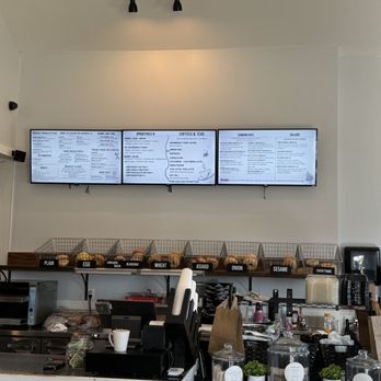 Grande Cafe - menus on the wall above the counter - Bagels Near Me - Rio Grande, New Jersey Grande Cafe - menus on the wall above the counter - Bagels Near Me - Rio Grande, New Jersey