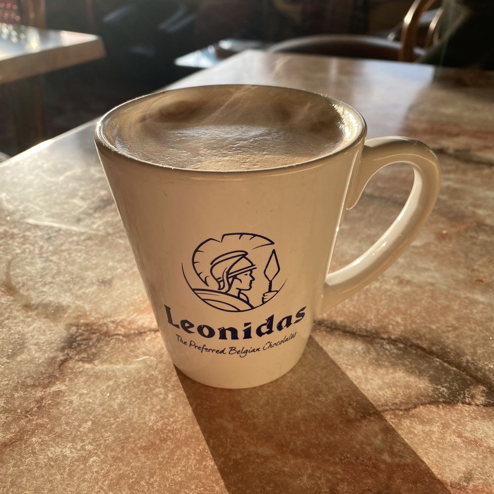 Leonidas Chocolate Cafe - Peppermint hot chocolate - Cafes Near Me - Evanston, Illinois Leonidas Chocolate Cafe - Peppermint hot chocolate - Cafes Near Me - Evanston, Illinois