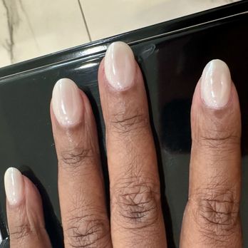 Sava Nails Bar - These were done at Gloss Nail Lounge in Jacksonville, FL exceptional gel builder overlay with tips nail job job. - Waxing Near Me - Denham Springs, Louisiana