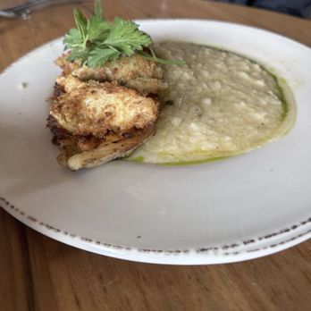 Bluewater Grill Seafood Restaurant & Market Carlsbad - Rock Fish with Parmesan risotto & crispy artichokes! - Seafood Near Me - Carlsbad, California Bluewater Grill Seafood Restaurant & Market Carlsbad - Rock Fish with Parmesan risotto & crispy artichokes! - Seafood Near Me - Carlsbad, California