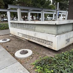 Santa Teresa Branch Library - Monument Sign