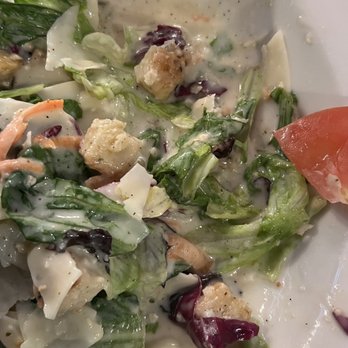 Grizzly Cafe - Grizzly chicken Cesar salad ; very soggy the chicken was good but overall beware of the too much Cesar dressing - American Near Me - Wrightwood, California Grizzly Cafe - Grizzly chicken Cesar salad ; very soggy the chicken was good but overall beware of the too much Cesar dressing - American Near Me - Wrightwood, California
