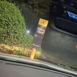 McDonald's - Oh look ironically 4 dam days in a row. Parked off to the side or the useless 3rd window.