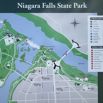 Niagara Falls State Park - Attractions & Trails map - Parks Near Me - Niagara Falls, New York Niagara Falls State Park - Attractions & Trails map - Parks Near Me - Niagara Falls, New York