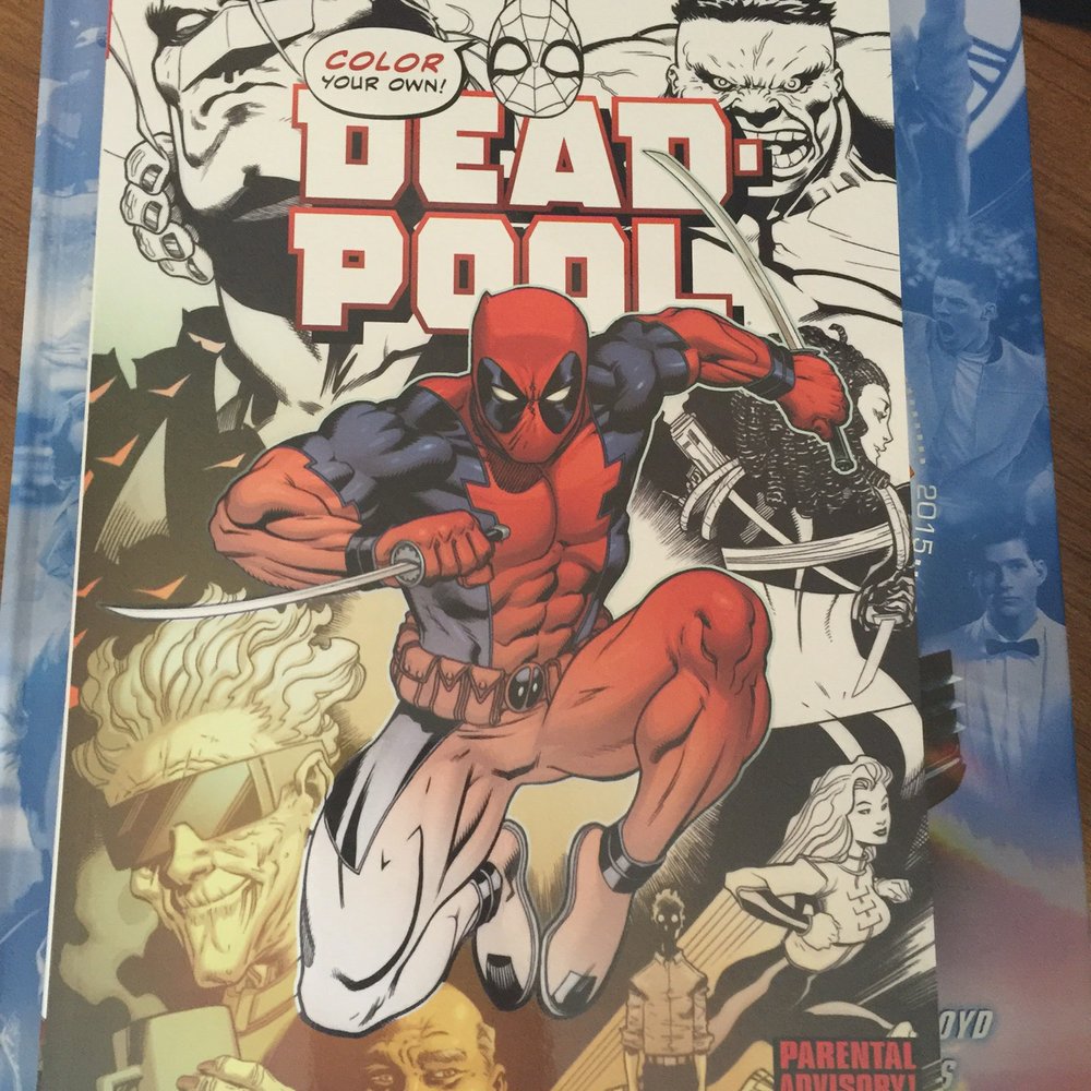 Barnes and Noble - Deadpool adult coloring book haha - Bookstores Near Me - Westlake, Ohio Barnes and Noble - Deadpool adult coloring book haha - Bookstores Near Me - Westlake, Ohio