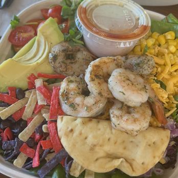 The Toss Up - Baja Salad w/ shrimp - Salad Near Me - Gardena, California The Toss Up - Baja Salad w/ shrimp - Salad Near Me - Gardena, California