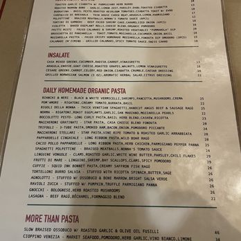 Maccheroni Republic - Menu - Italian Near Me - Los Angeles, California