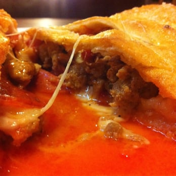 Buono's Pizzeria - Pepperoni and Sausage Calzone - Pizza Near Me - Long Beach, California