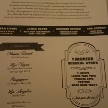Yardbird - Southern Near Me - Las Vegas, Nevada