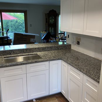 Alex Granite And Marble Works - Main area with bar. - Countertop Installation Near Me - Oswego, Illinois Alex Granite And Marble Works - Main area with bar. - Countertop Installation Near Me - Oswego, Illinois