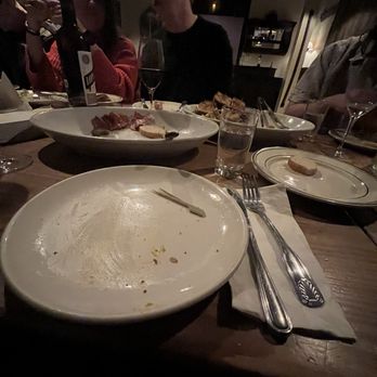Black Mountain Wine House - Empty plate - Wine Bars Near Me - St. Louis, Missouri