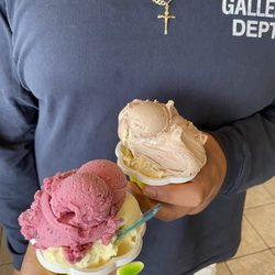 Dolce Freddo Gelato - nutella and cookie dough