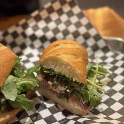 Knuckle Sandwich - AAA Flank Steak Sandwich