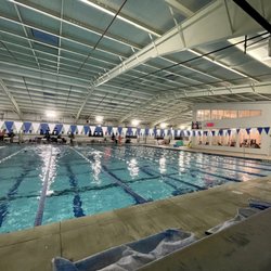 Waterloo Swimming - South end of the pool, set up for short course during Fall/Winter season