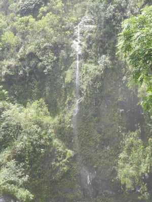 Upper Waikani Falls by null