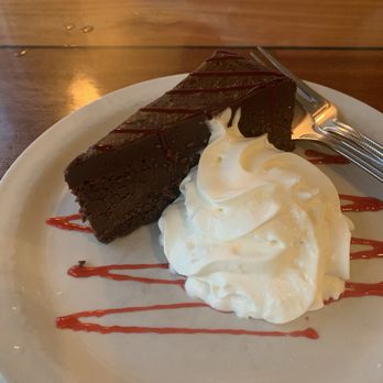 Dinky's Waterfront Restaurant - Chocolate Torte - Seafood Near Me - Hatteras, North Carolina
