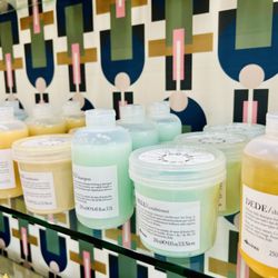 Davines haircare products at River Oaks Salon.