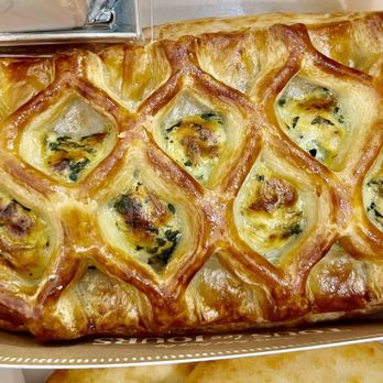 Tous Les Jours - Spinach and cheese pastry - loaded with sugar!! YUCK!! - Bakeries Near Me - Chantilly, Virginia