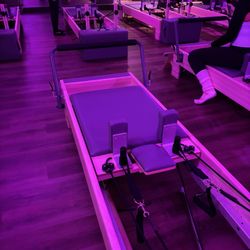 Life Time - Reformer machines in the new CRT room.