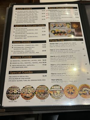 Menu photo 4 Sushi Howe Vancouver, BC Menu photo 4 Sushi Howe Vancouver, BC
