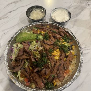Fiesta Azul - Saint Cloud - Azul Bowls....I love all the stuff in there. Just not a fan. - Mexican Near Me - St. Cloud, Florida