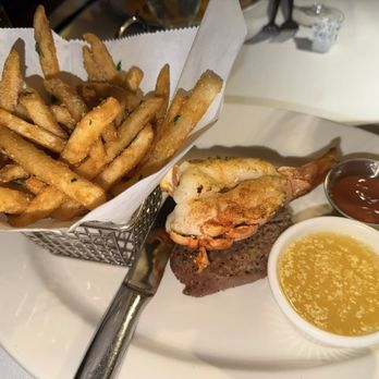 Modern on the Rails - surf & turf with Trufle Parm Fries - Italian Near Me - Mamaroneck, New York
