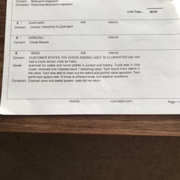 Receipt #2 Receipt #2