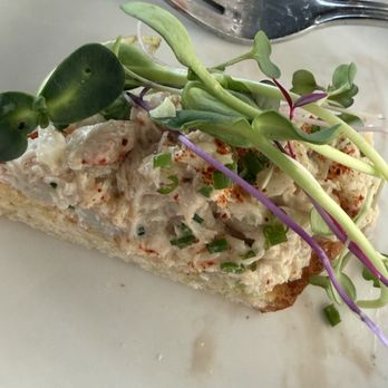The Little Hen - Croustades of crab - French Near Me - Haddonfield, New Jersey