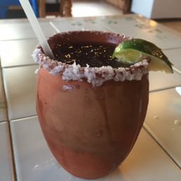 Margarita served on the rocks
