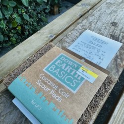 Coconut Coir Scour Pads $5 (3 pack)