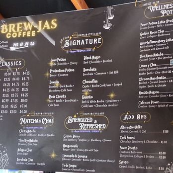 Brew-Ja’s Coffee - Drink menu - Coffee & Tea Near Me - Phoenix, Arizona