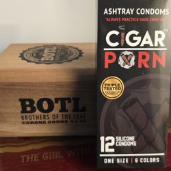 Cigars Direct - A box of the innovative cigars condoms for ashtrays when you're at the lounge with the fellas.