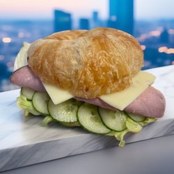 Chesapeake Bagel Bakery - Ham and Cheese Croissant