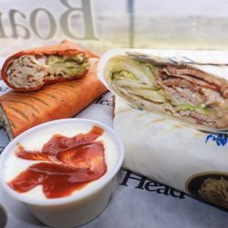 Delite Cafe & Deli - Turkey Tomato Wrap & Turkey Plain Wrap