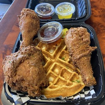 The Cultured Soul Kitchen - Fried Chicken & Waffle Meal. - Southern Near Me - Long Beach, California