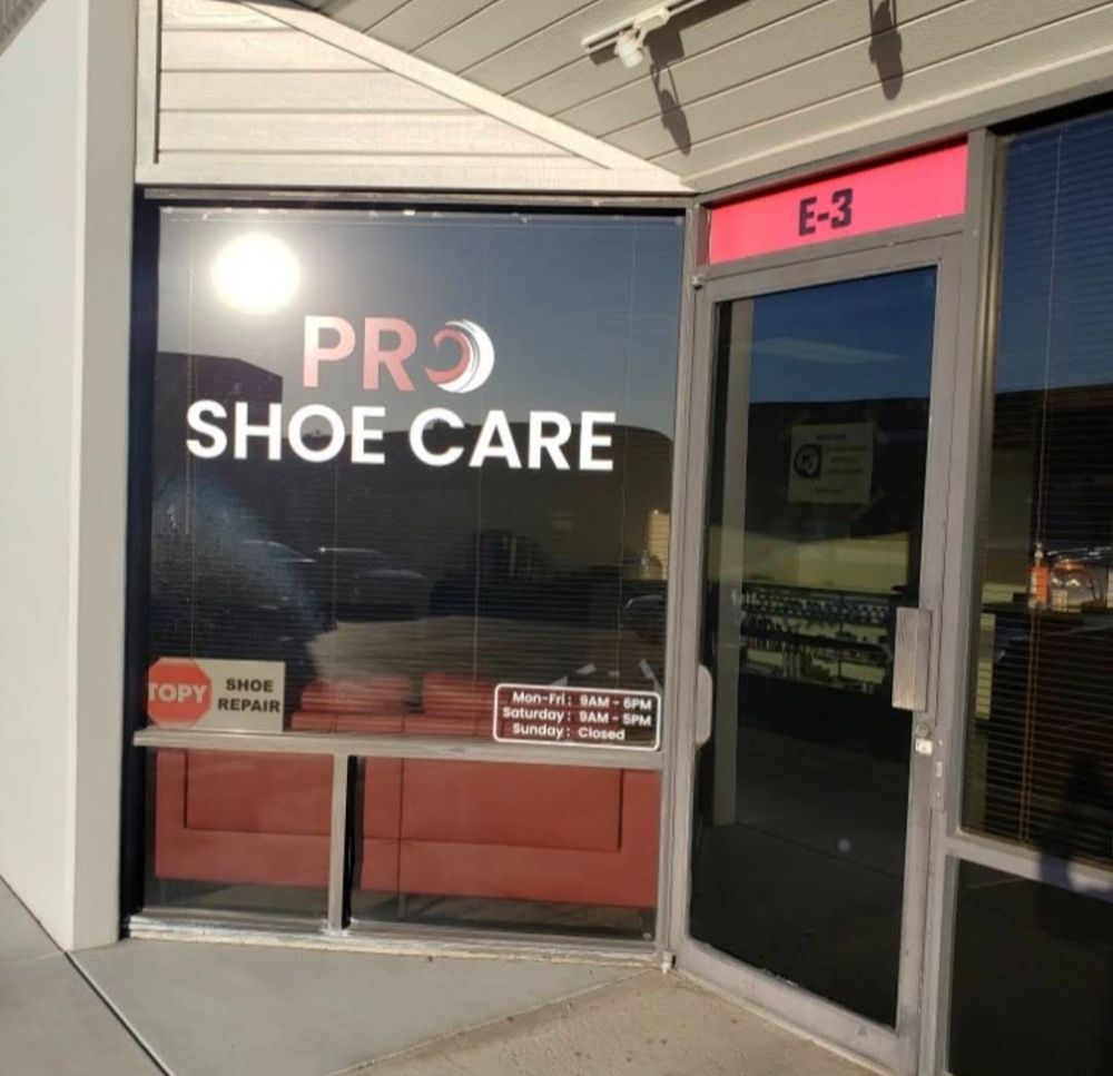 PRO SHOE CARE 4650 Arrow Hwy E3, Montclair, California Shoe Repair