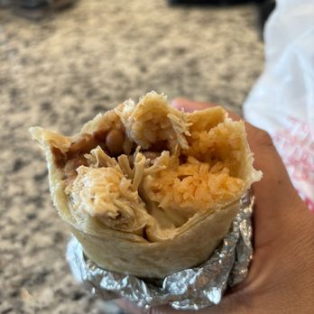 Taqueria La Mexicana - Chicken Super Burrito - Mexican Near Me - Fairfield, California