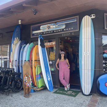 Shell Beach Surf Shop - She'll Beach Surf Shop ! - Surfing Near Me - Pismo Beach, California