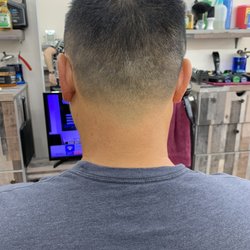 Touchdown Barbershop - Back view