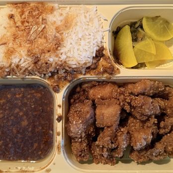 TeaWood Cafe - Popcorn chicken with minced pork rice - Japanese Near Me - San Francisco, California TeaWood Cafe - Popcorn chicken with minced pork rice - Japanese Near Me - San Francisco, California