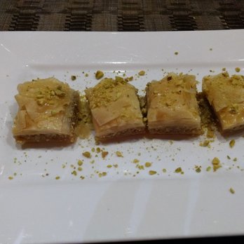 Labebe Prime - Baklava, good. Preferred more honey and softer bottom crust. Still very good. - Mediterranean Near Me - North Brunswick, New Jersey