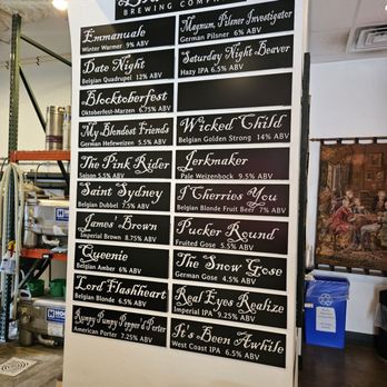 Blackadder Brewing Company - Beer menu - Breweries Near Me - Gainesville, Florida