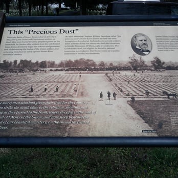 Stone River National Cemetery - The Cemetery located across the street from the Parks Visitors Center - Landmarks & Historical Buildings Near Me - Murfreesboro, Tennessee
