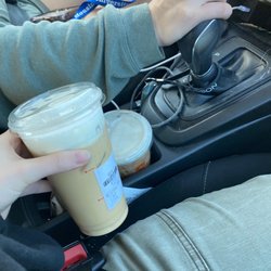 Sweet cold foam cold brew