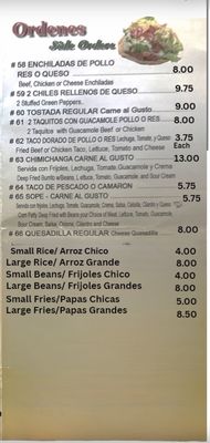 Menu photo 2 Mariscos El Chilito Santa Fe Springs, CA Menu photo 2 Mariscos El Chilito Santa Fe Springs, CA