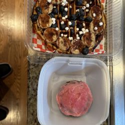 Healthy Zone - Gluten free protein donut and S'Mores Waffle