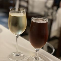 Restaurante Dom Sebastião - Wine and iced tea