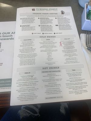 Menu photo 2 Turning Point Moorestown Moorestown, NJ